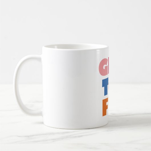 感謝 コーヒーマグカップ (左)