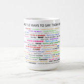 感謝! コーヒーマグカップ (中央)