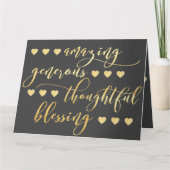 感謝! サンキューカード (正面)