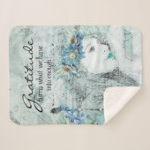 感謝 シェルパブランケット (正面(横))