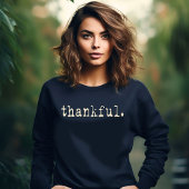 感謝 スウェットシャツ