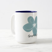 感謝 ツートーンマグカップ (正面左)