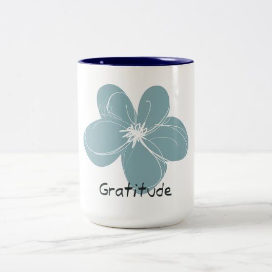 感謝 ツートーンマグカップ (中央)