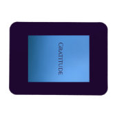 「感謝」フレキシブルフォトマグネット マグネット (横)