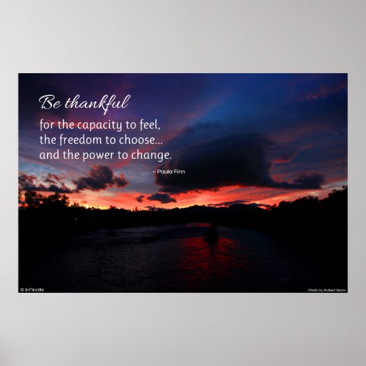 感謝…ポスター感動的 ポスター (正面)