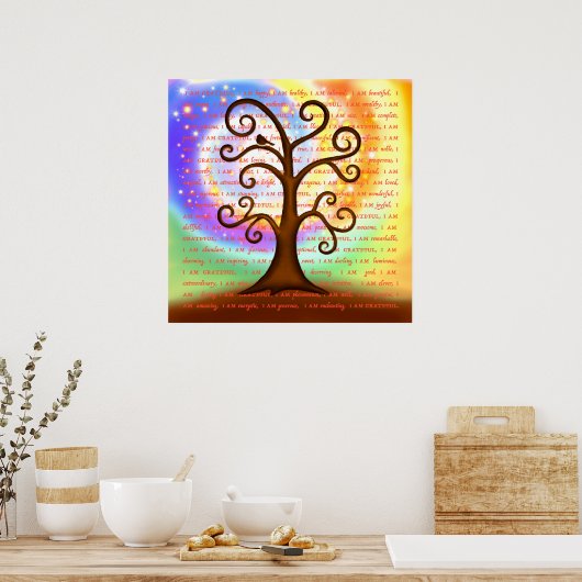 「感謝」 ポスター (キッチン)