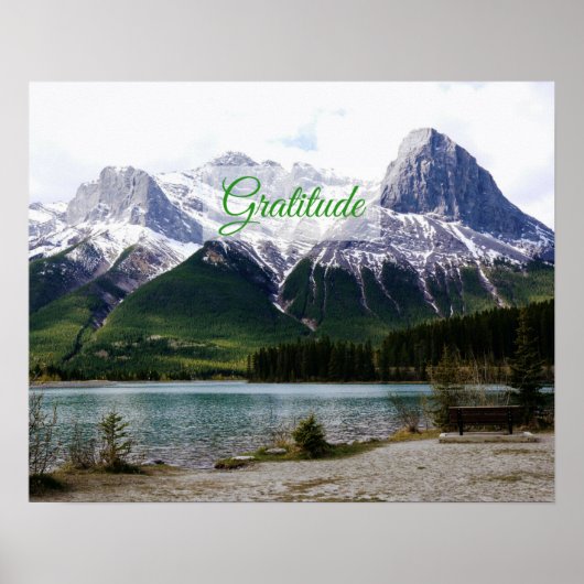 感謝 – ポスター (正面)