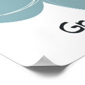 感謝 ポスター (角)