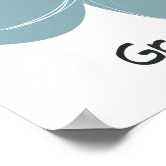 感謝 ポスター (角)