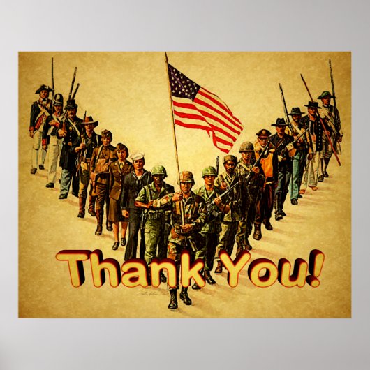 感謝! ポスター (正面)