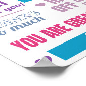 感謝 ポスター (角)