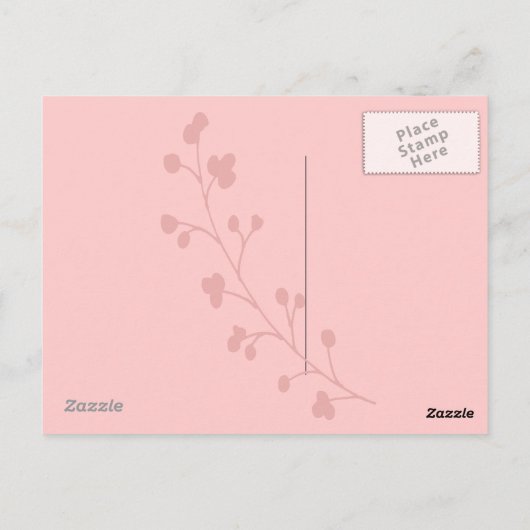 感謝 ポストカード (裏面)