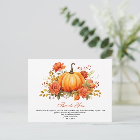 感謝 ポストカード (スタンド正面)