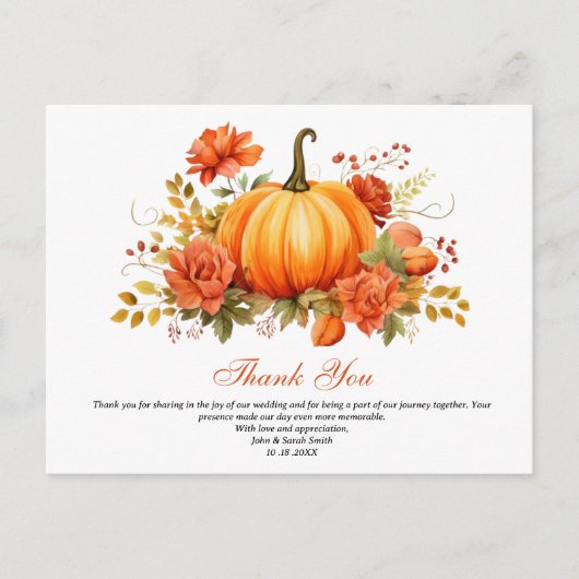 感謝 ポストカード (正面)