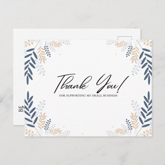 感謝! ポストカード (正面/裏面)