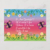 感謝 ポストカード (正面)