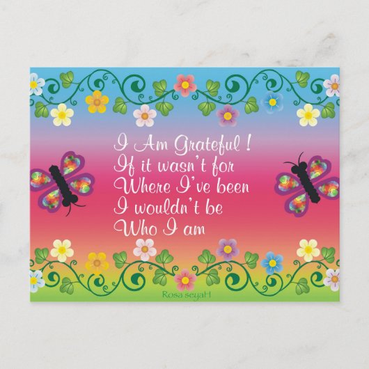 感謝 ポストカード (正面)