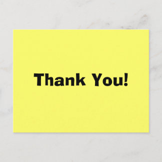 感謝! ポストカード
