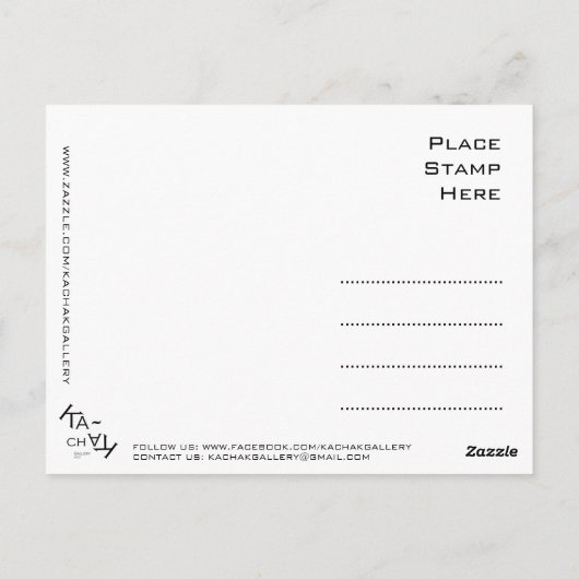 感謝 ポストカード (裏面)