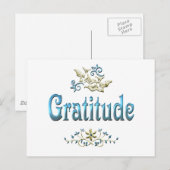 感謝 ポストカード (正面/裏面)