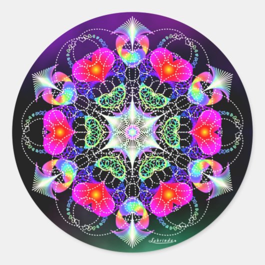 感謝 ラウンドシール (正面)