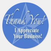 感謝! ラウンドシール (正面)