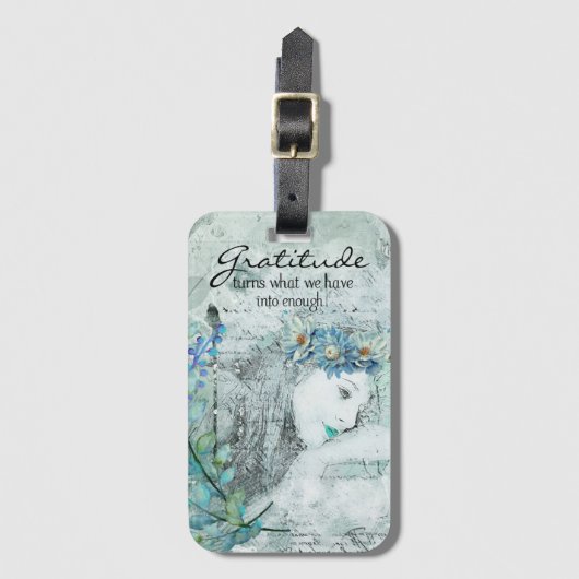 感謝 ラゲッジタグ (正面縦)