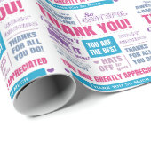 感謝 ラッピングペーパー (ロールコーナー)