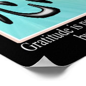 感謝 – 中国の記号 ポスター (角)