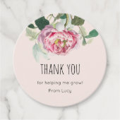 感謝 |先生ギフトラベル フェイバータグ (正面)