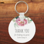 感謝 |先生 キーホルダー (正面)