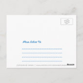 感謝 感激 祝福 感謝祭 ポストカード (裏面)