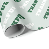 感謝,感謝の引用文,緑 ラッピングペーパー (ロールコーナー)