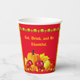 感謝 – 感謝祭 紙コップ