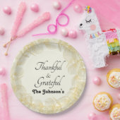 感謝&感謝秋お祝いディナーパーティー ペーパープレート (パーティー)