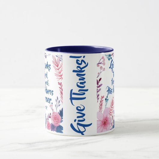 感謝 – 感謝賛美- マグカップ (中央)