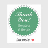 感謝、感謝"ありがとう！ シール (シート)