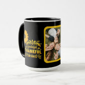 感謝、感謝、写真賛美撮影 マグカップ (正面左)