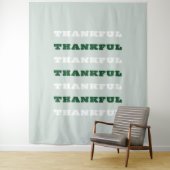 感謝、感謝、緑 タペストリー (インサイチュ)