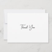 感謝 |抽象芸術かわいらしアートカード カード (裏面)