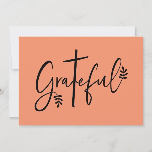 感謝 招待状 (正面)