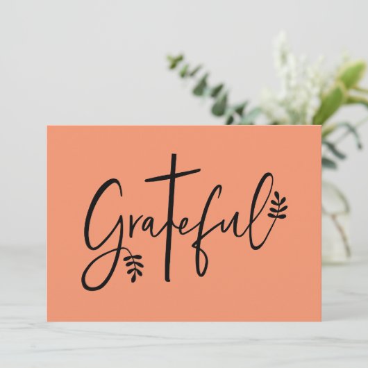 感謝 招待状 (スタンド正面)