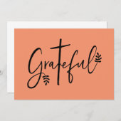 感謝 招待状 (正面/裏面)