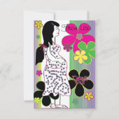 感謝 招待状 (正面)