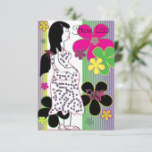 感謝 招待状 (スタンド正面)