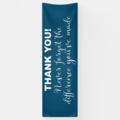 感謝 横断幕 (縦)