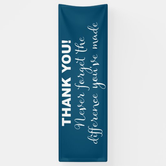 感謝 横断幕 (縦)