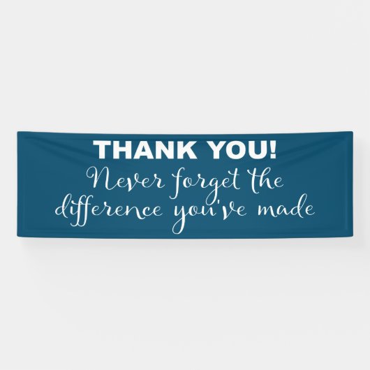 感謝 横断幕 (横)