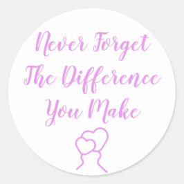 感謝 – 決忘れして違いを作らない ラウンドシール