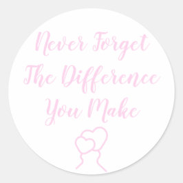 感謝 – 決忘れして違いを作らない ラウンドシール